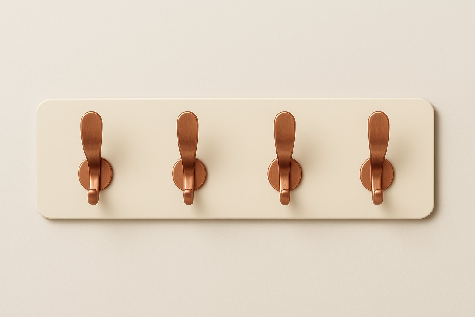 Camden Compact Four-Hook Rail